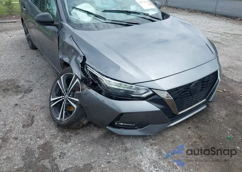 2021 Nissan Sentra Sr Xtronic Cvt из США, поврежденный, VIN 3N1AB8DV6MY317766